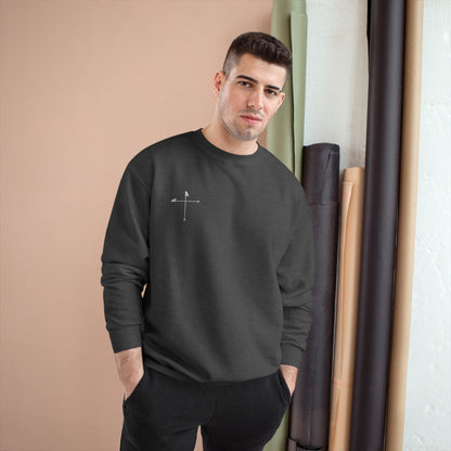 Ski Pole Cross Champion Sweatshirt