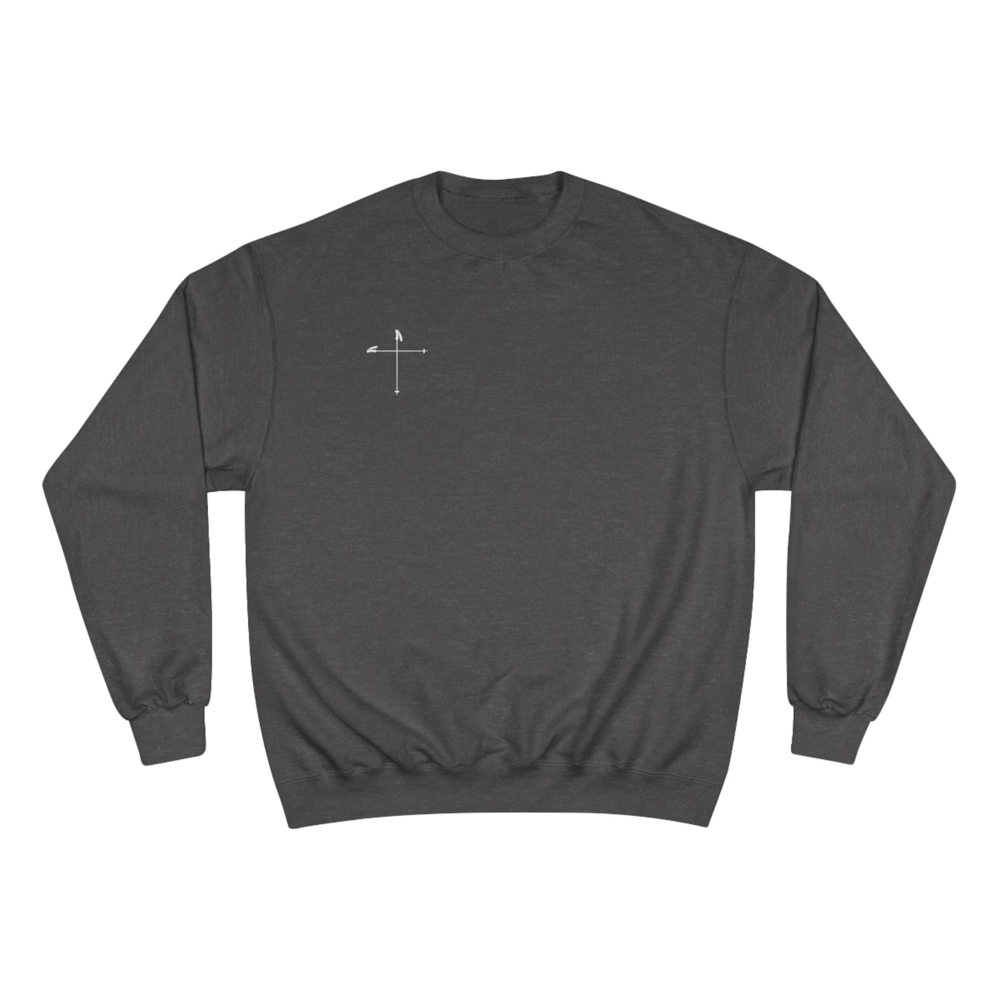 Ski Pole Cross Champion Sweatshirt