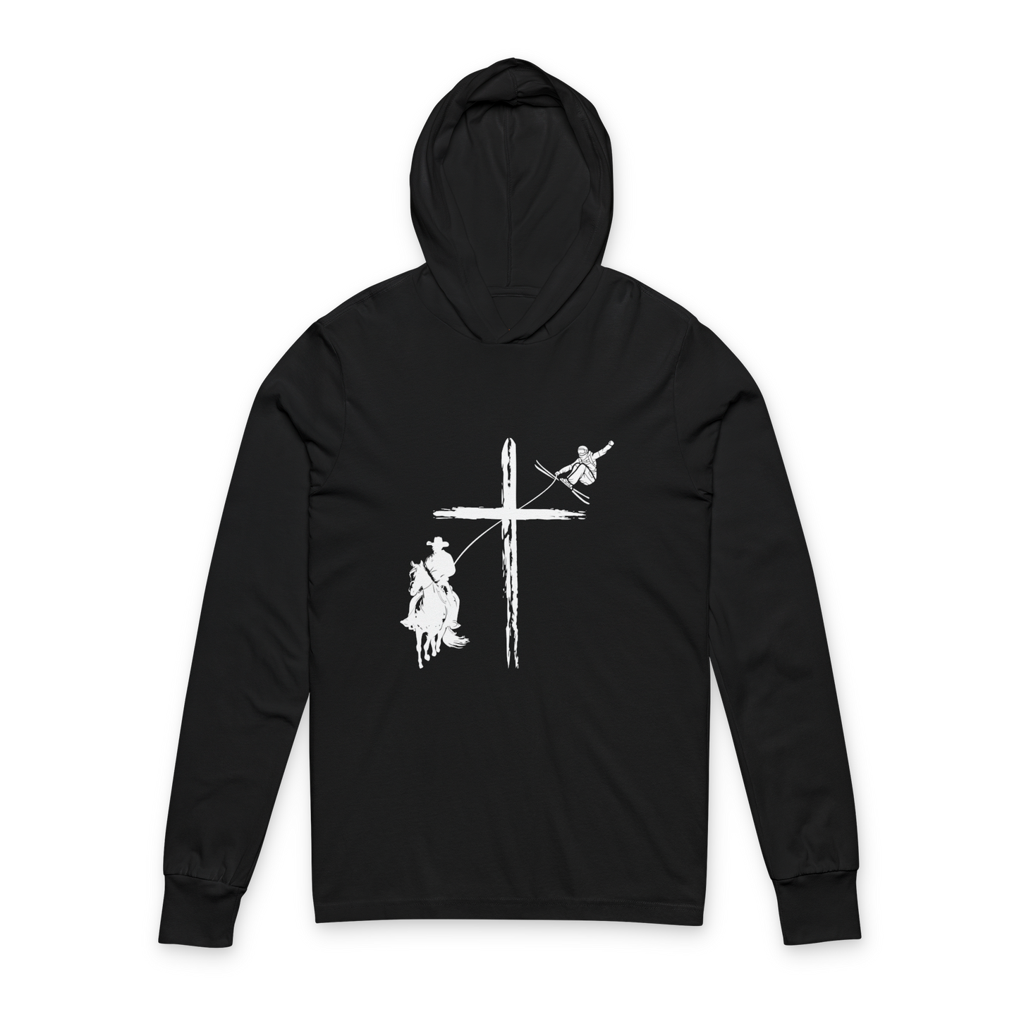 Skijor & Cross Hoodie