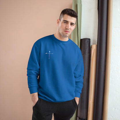 Ski Pole Cross Champion Sweatshirt