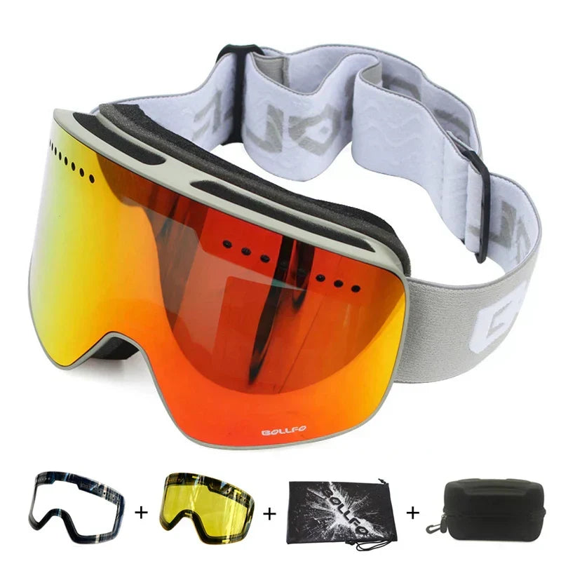 Polarized Lens Ski Goggle Bundle