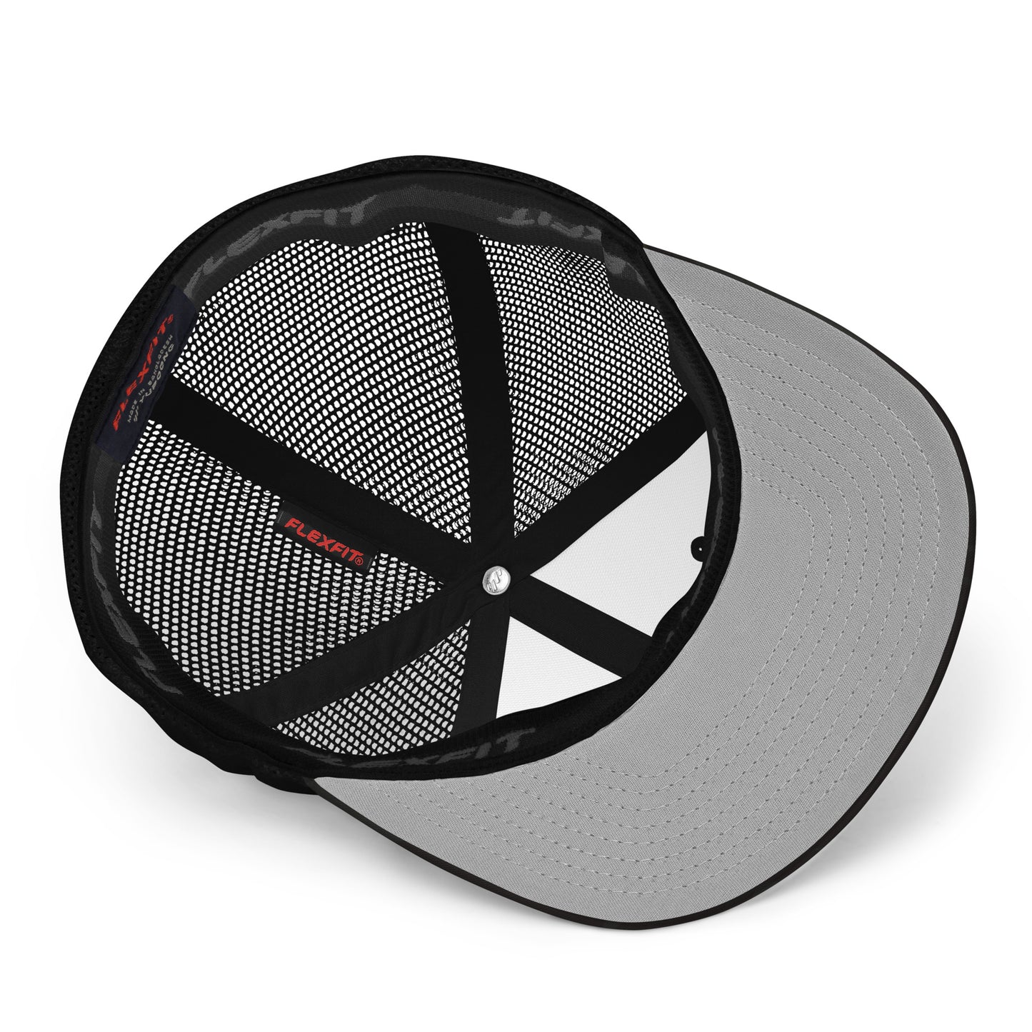 Ski Pole Cross FlexFit Hat