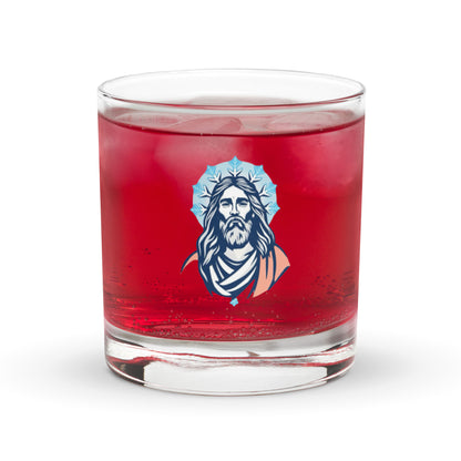 Jesus Rocks Glass